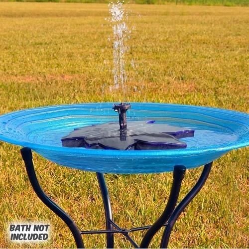 Backyard Essentials Solar Floating Leaf Bubbler