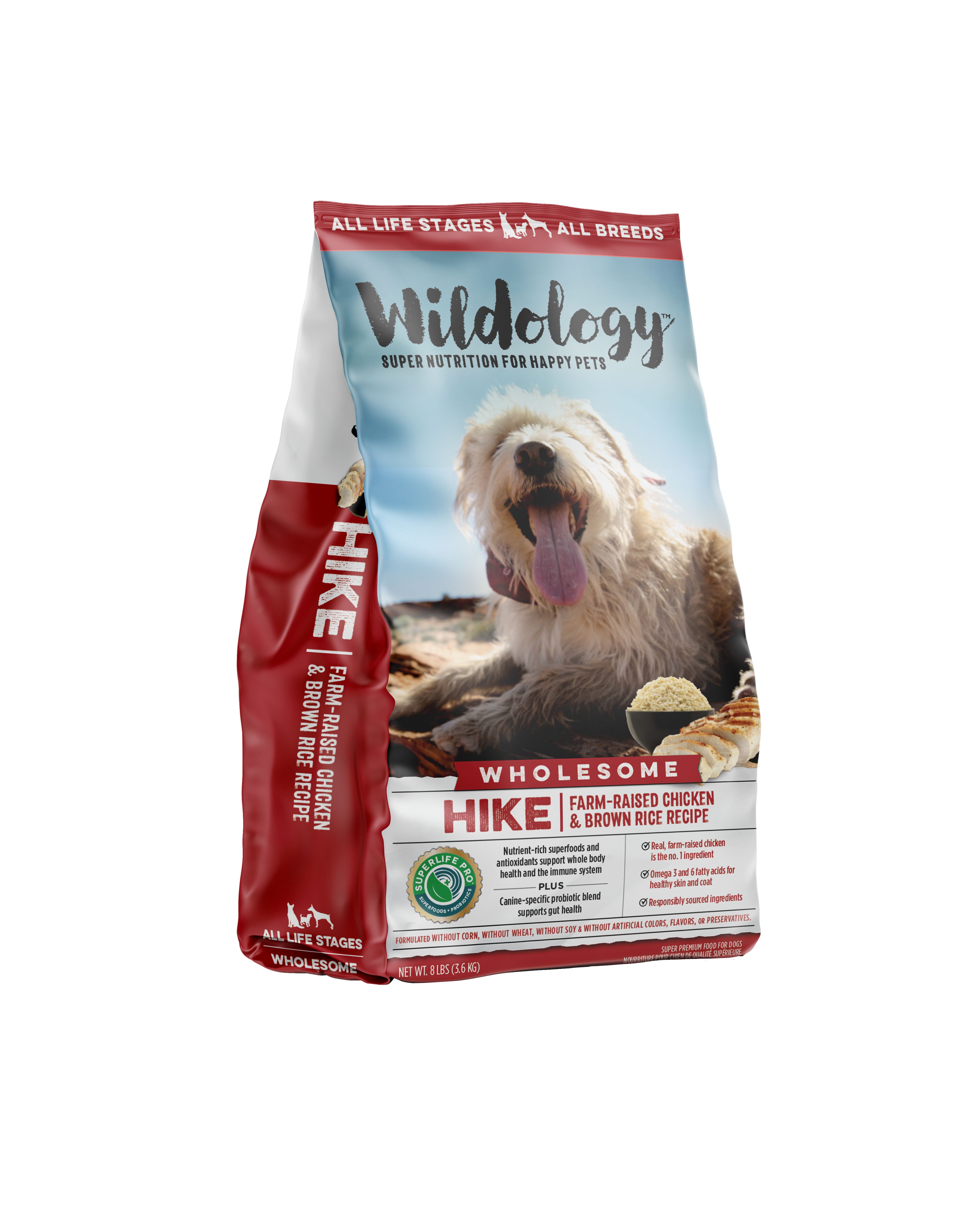 Hike Farm-Raised Chicken & Brown Rice Dry Dog Food