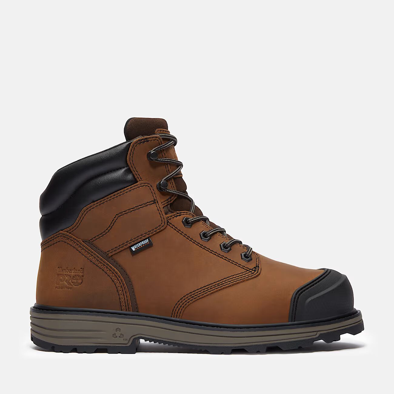 Men's TiTAN Tasker 6" Alloy-Toe Waterproof Work Boots with Toe Bumper