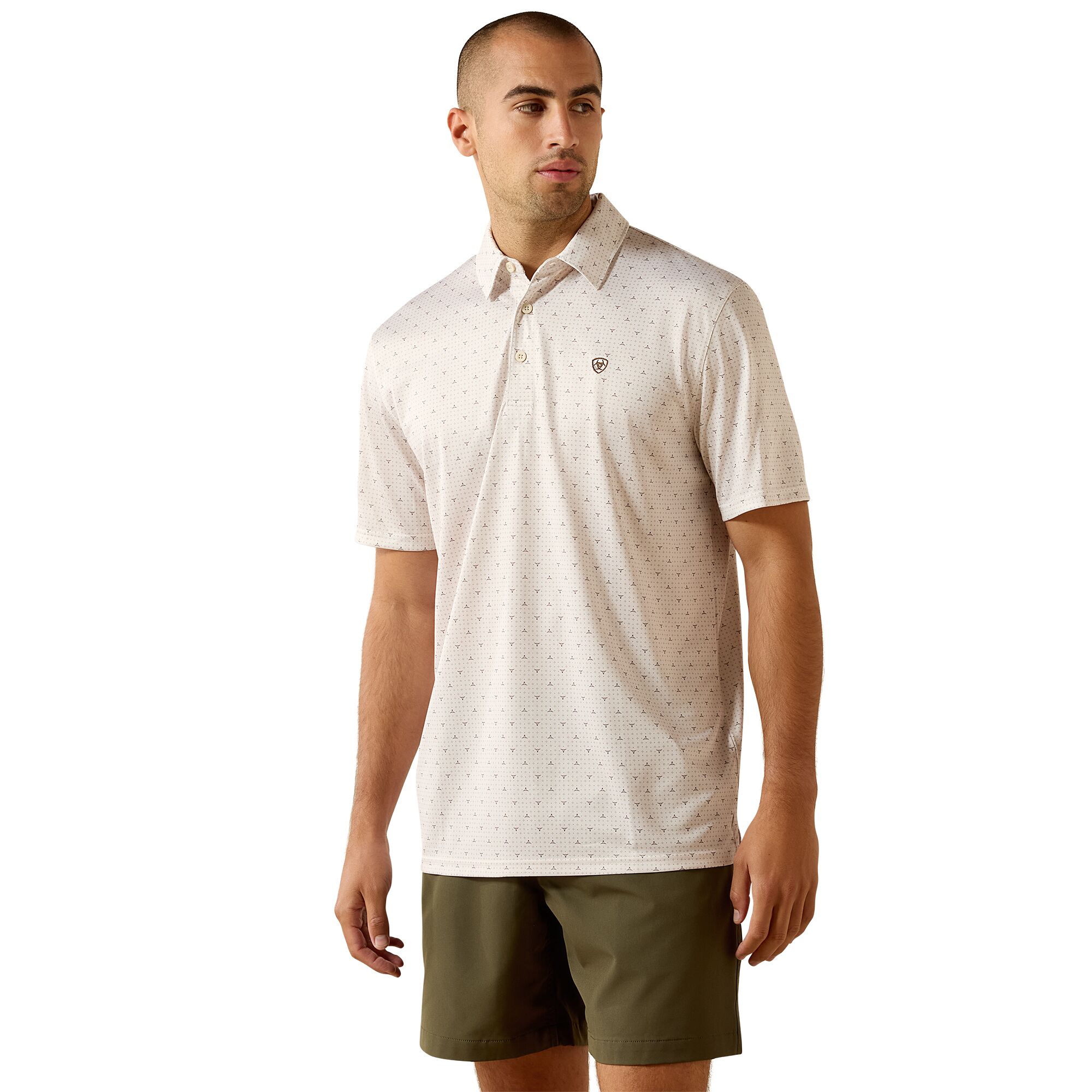 Men's All Over Print Polo