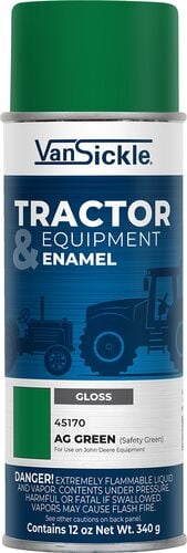 Tractor & Equipment Enamel in Gloss Ag Green - 12 oz Spray