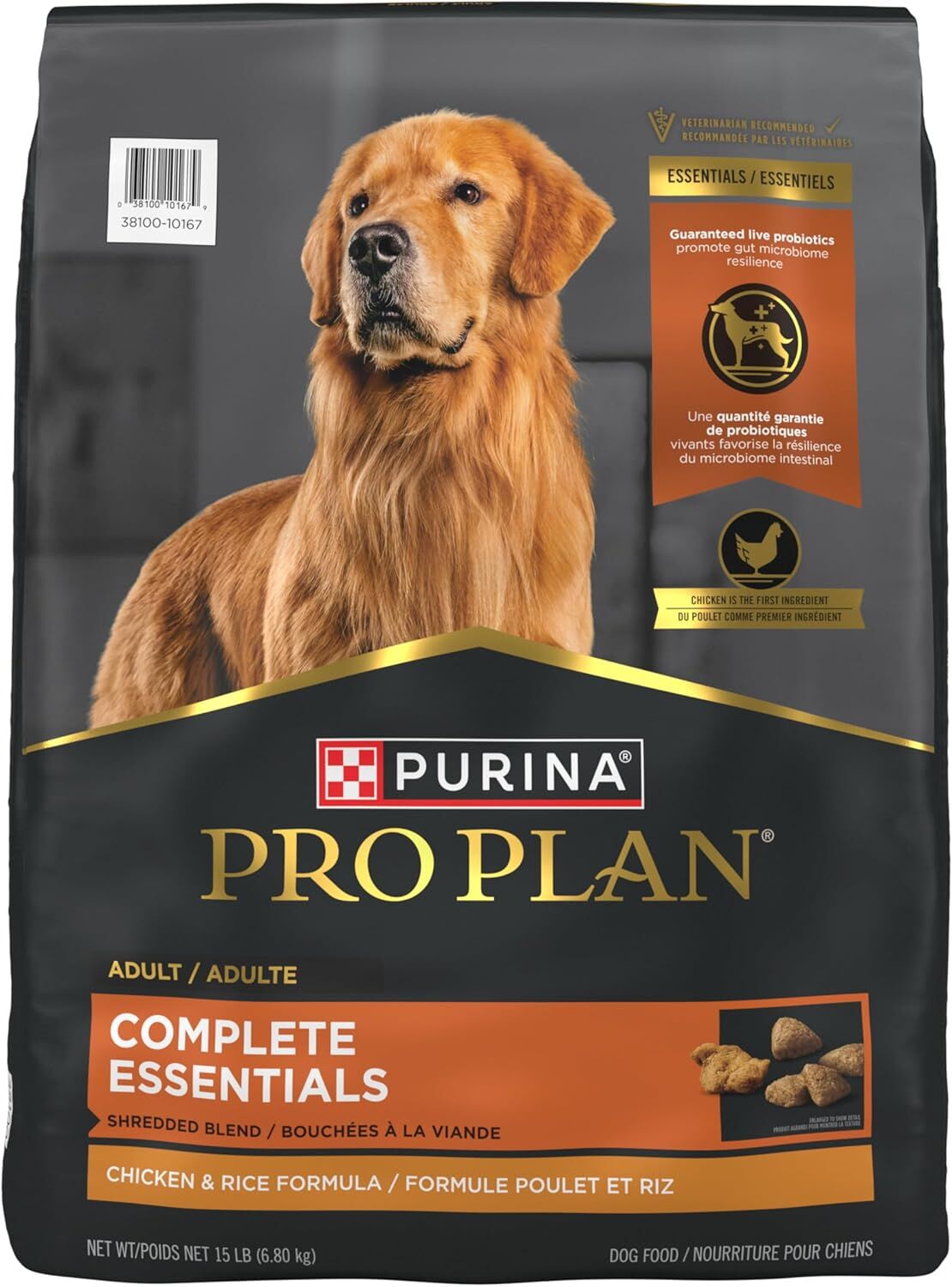 Purina Pro Plan Complete Essentials Shredded Blend Chicken & Rice