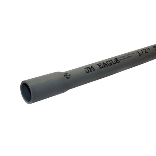 1/2" X 10' PVC Schedule 40 Conduit