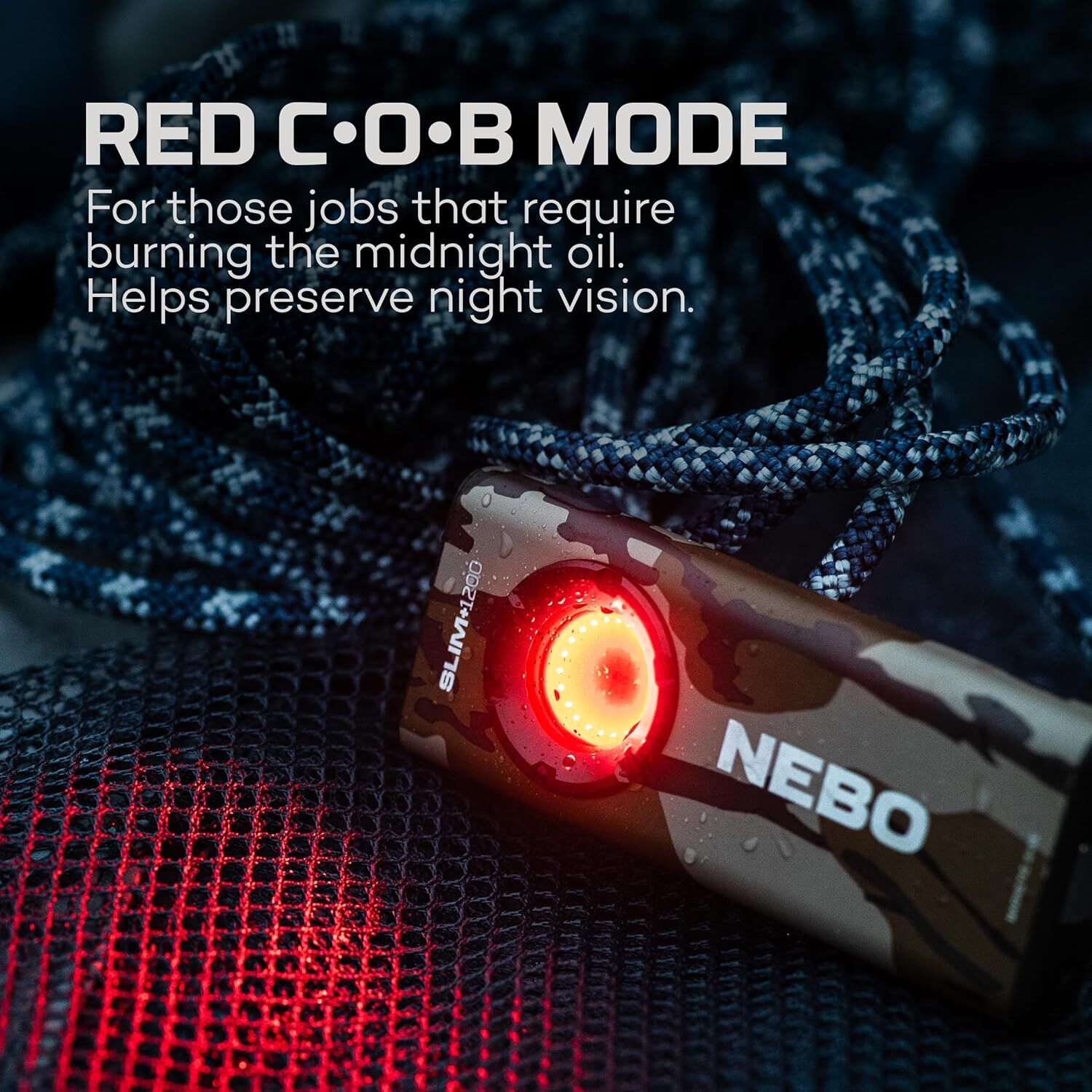 Nebo SLIM+ 1200 Rechargeable Pocket Light