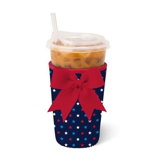 Medium Iced Cup Coolie in Oh My Stars - 22-28 oz