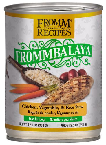 Frommbalaya Chicken Vegetable & Rice Stew Dog Food - 12.5 oz