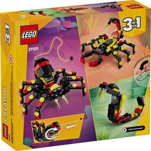 Creator 3 in 1 Wild Animals Surprising Spider