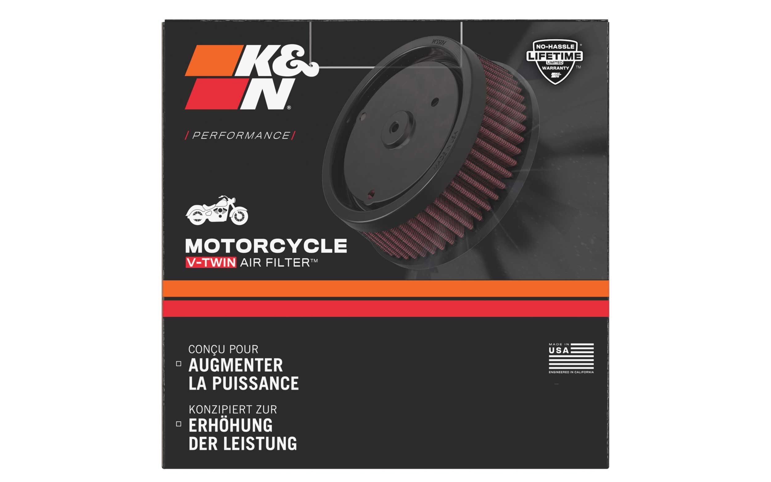 K&N Performance Replacement Air Filter - HD-1717