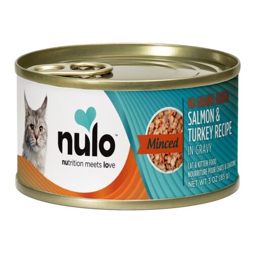 Minced Salmon & Turkey Recipe for Cats - 3 oz