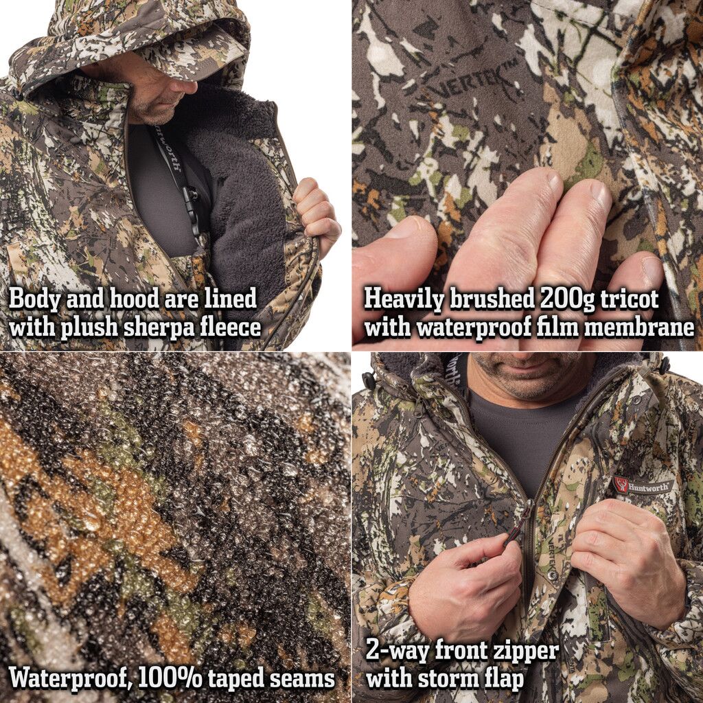 Huntworth Men's Fairbanks Heavyweight Waterproof Sherpa-Fleece