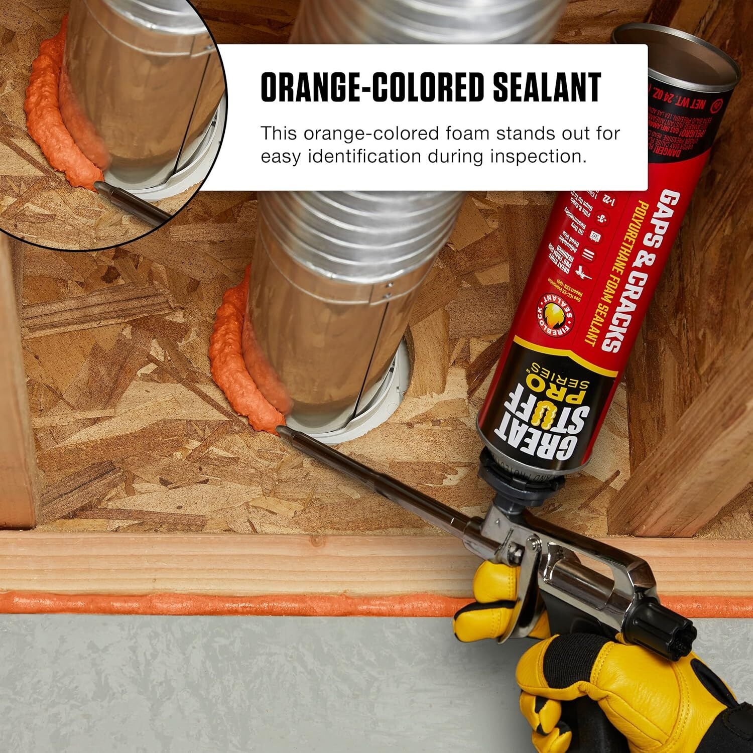Great Stuff Gaps and Cracks Insulating Spray Foam Sealant - 24 oz