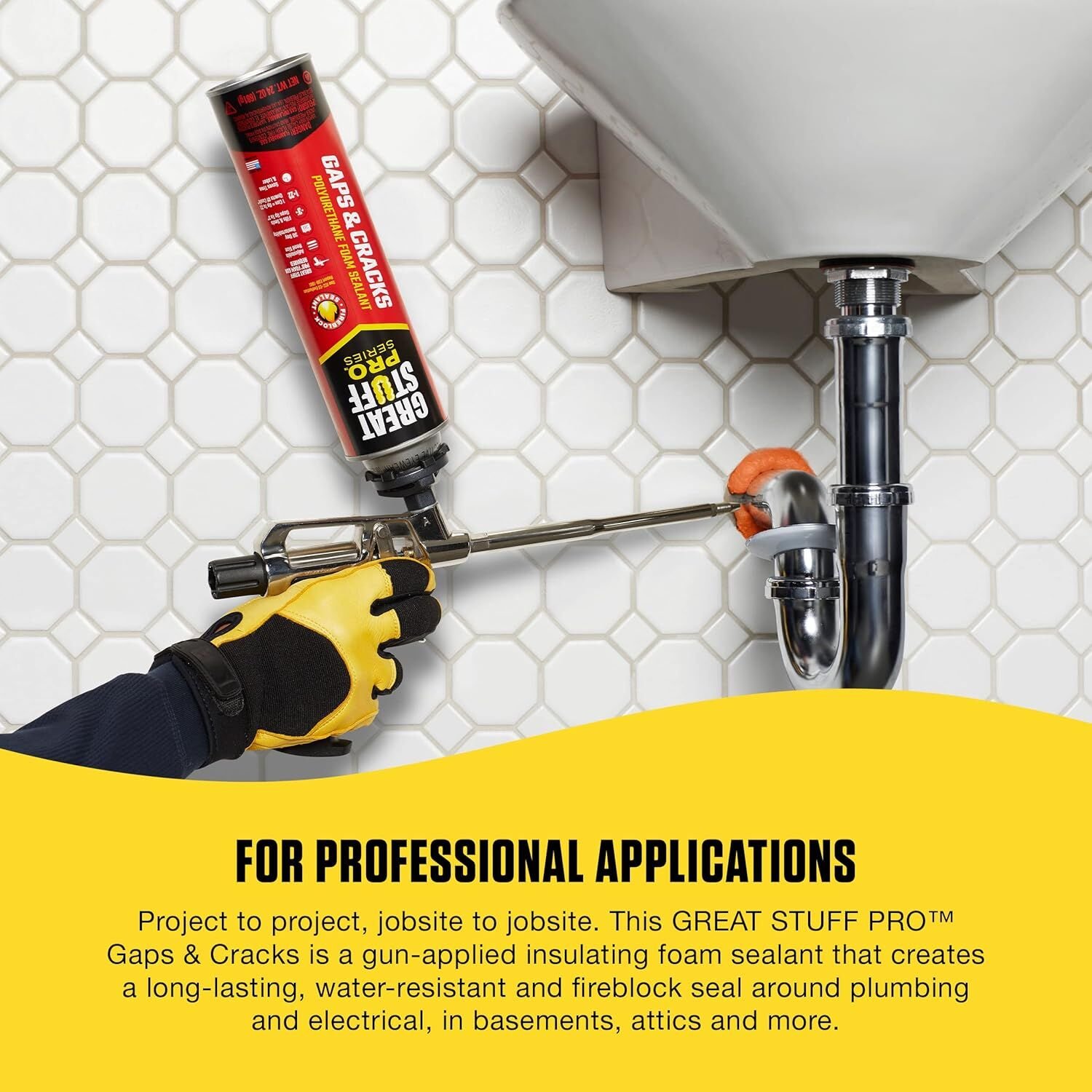 Great Stuff Gaps and Cracks Insulating Spray Foam Sealant - 24 oz