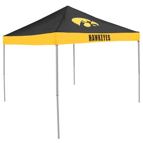 Iowa Hawkeyes Two Logo Tent