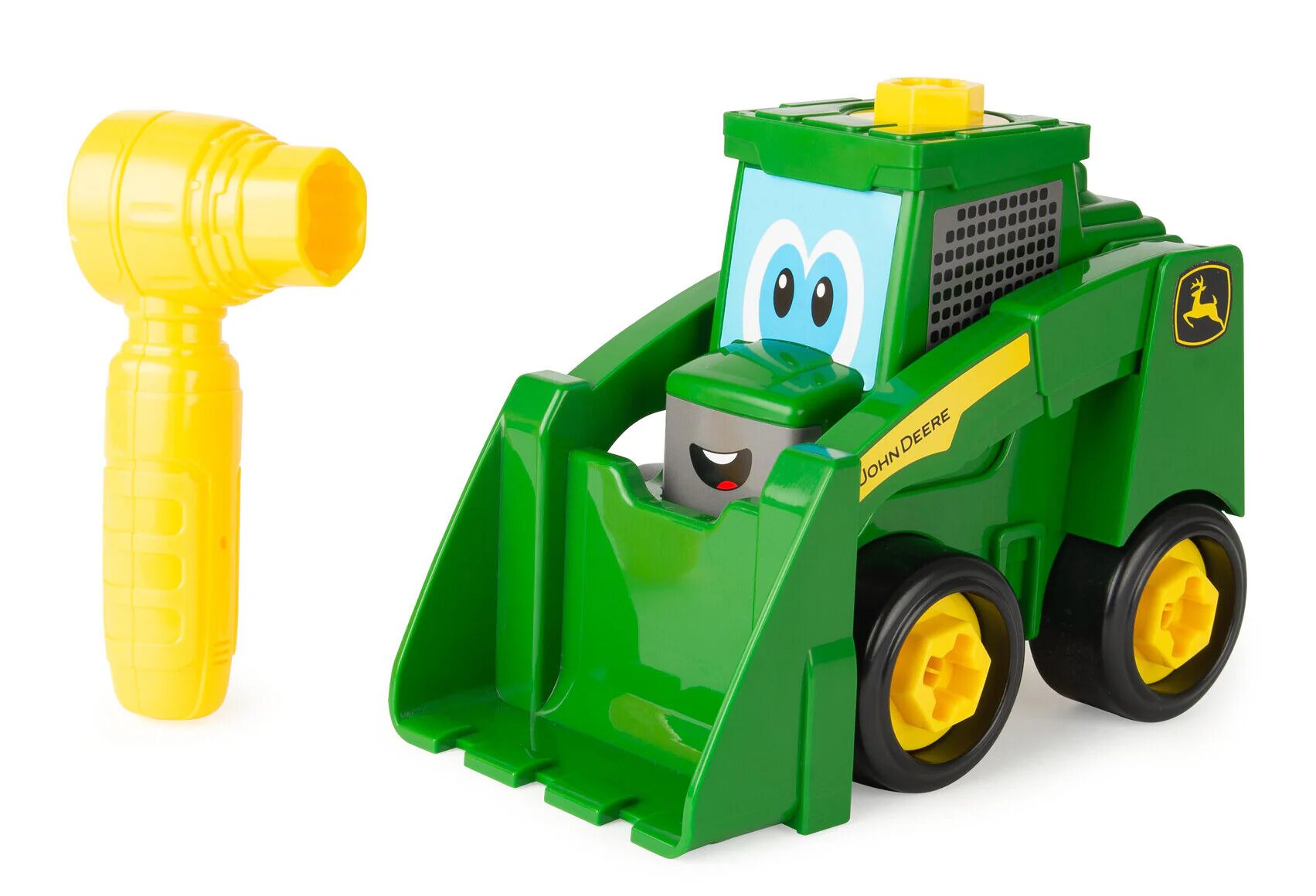 TOMY ERTL John Deere Build-A-Buddy Skid-Steer Farm Vehicle Kids