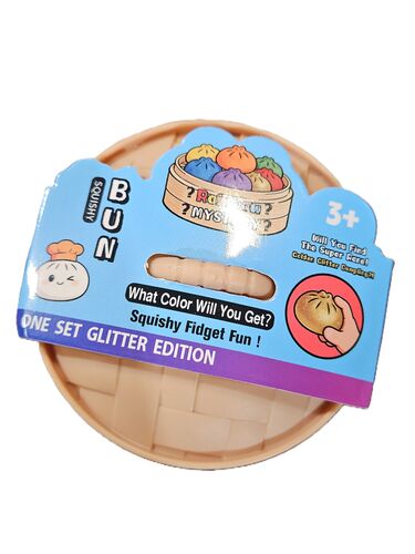 Mystery Glitter Dumpling Squishy Toy