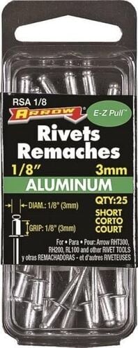 1/8" Short Aluminum Blind Rivet