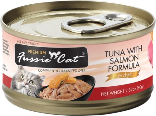 Tuna with Salmon Formula in Aspic Canned Cat Food - 2.82 oz