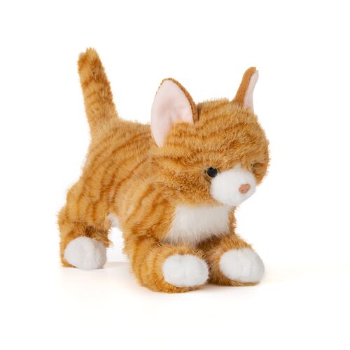 Zoologee Petz Orange Tabby Cat Plush - 10"