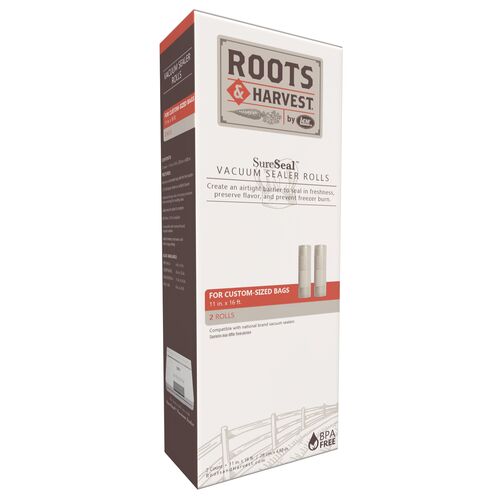 SureSeal Vacuum Bag Rolls 11" x 16' 2ct