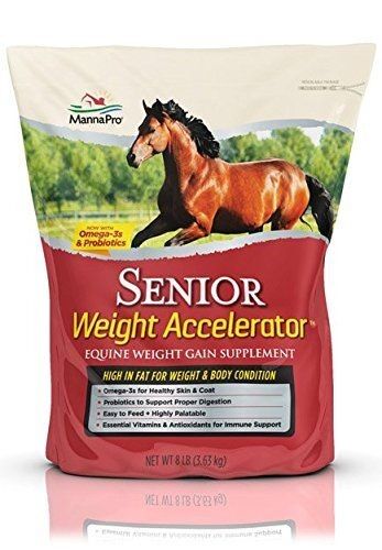 Manna Pro Senior Weight Accelerator - 8 Lb