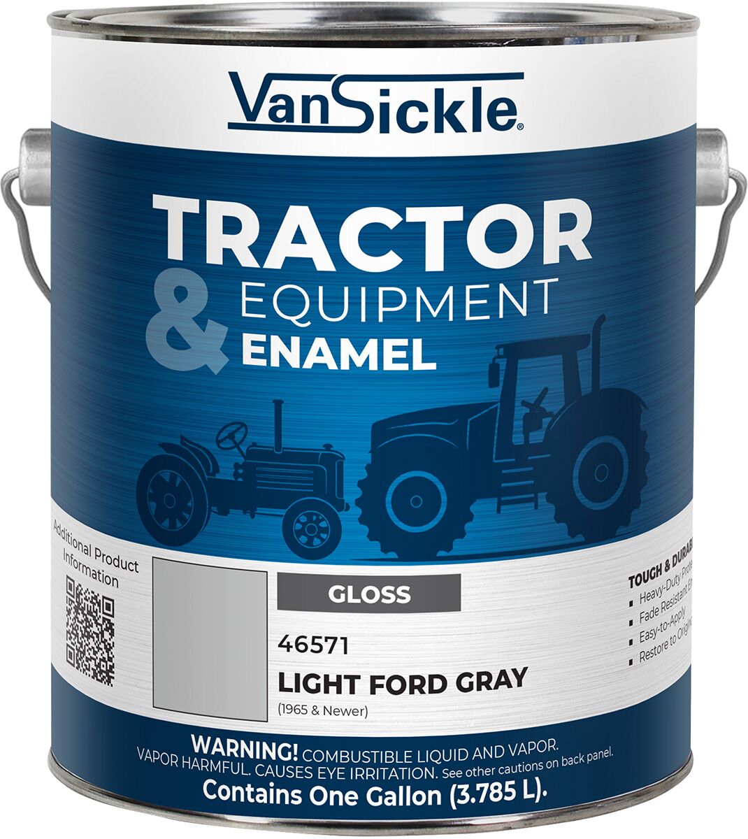 Tractor & Equipment Enamel in Gloss Light Ford Gray