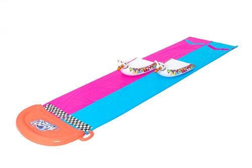 Llama Rama Double Race Water Slide