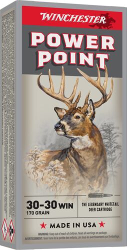 Power-Point 30-30 Winchester 170 Grain Ammunition - 20 Rounds