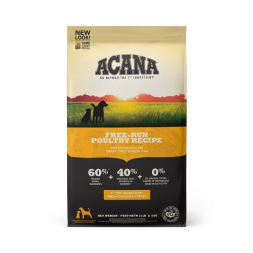 Free-Run Poultry Dry Dog Food - 25 Lb