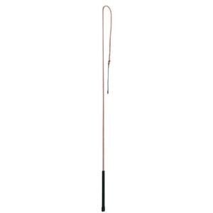 50" Stock Whip with 8" Drop in Red/White