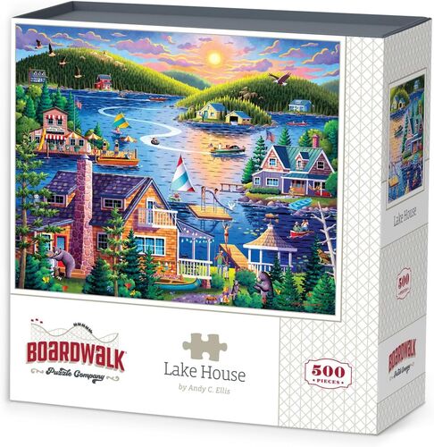 Lake House Puzzle - 500 Piece
