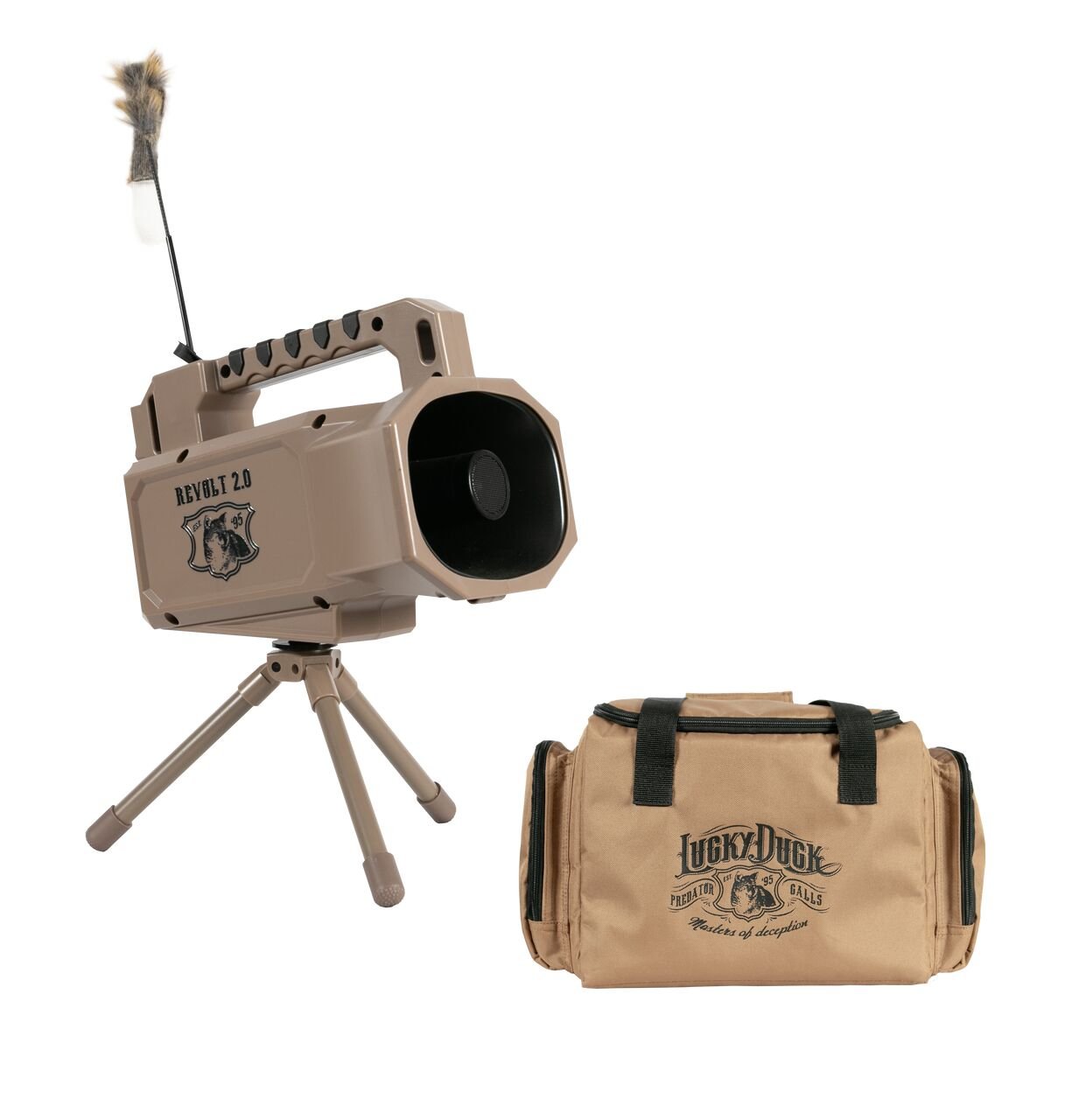 Lucky Duck Revolt 2.0 Ecaller with Tripod and Battery Kit