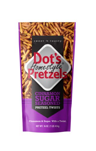Homestyle Pretzels Cinnamon Sugar Seasoned Pretzel Twists - 16 oz