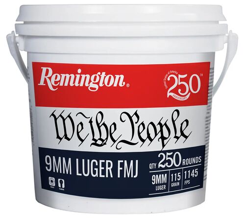 9mm - 115 gr FMJ - Remington UMC (L9MM3A) - 250 Rounds