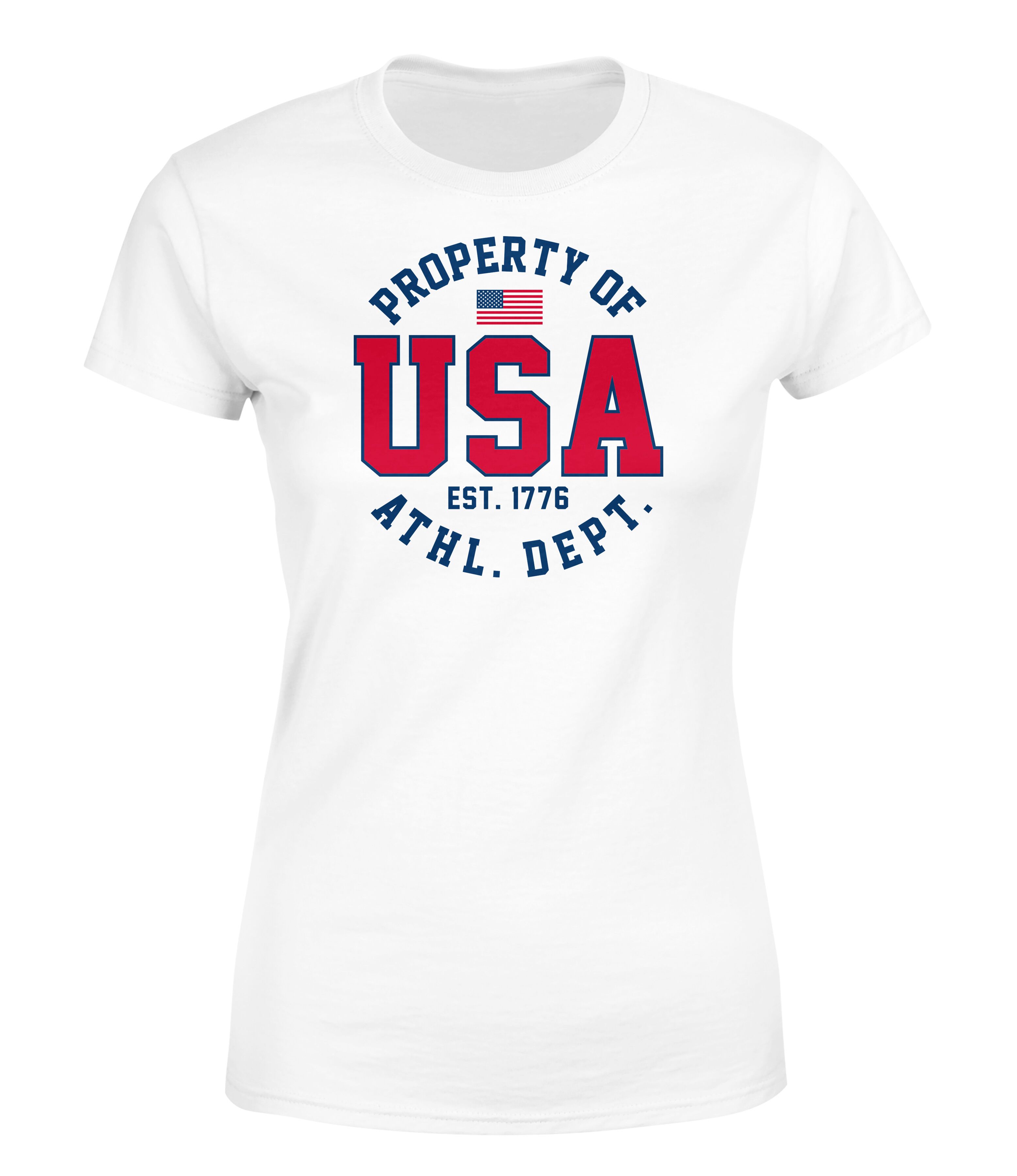 Women's Property of USA Short Sleeve T-Shirt