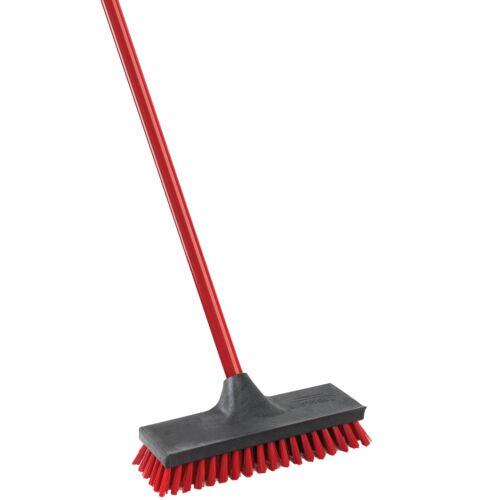 Floor Deck Scrub Brush and Handle