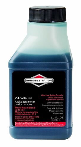 2-Cycle Low Smoke Engine Oil 50:1 mix - 3.2 oz Bottle