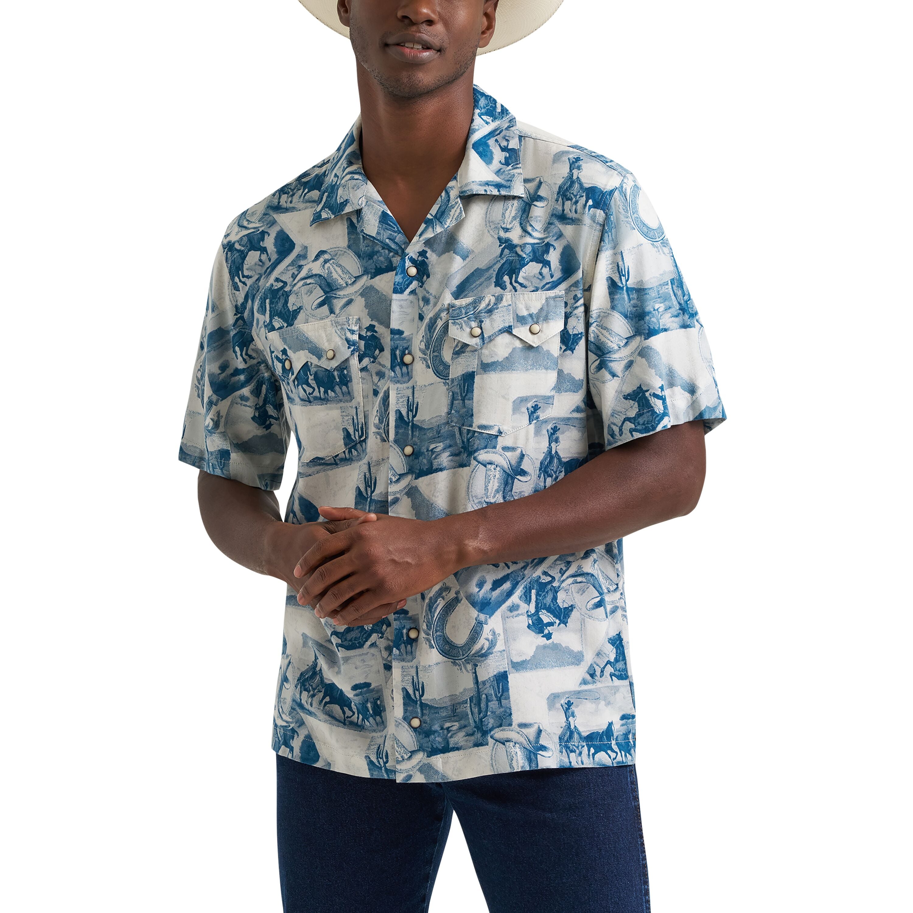Men's Coconut Cowboy Camp Shirt