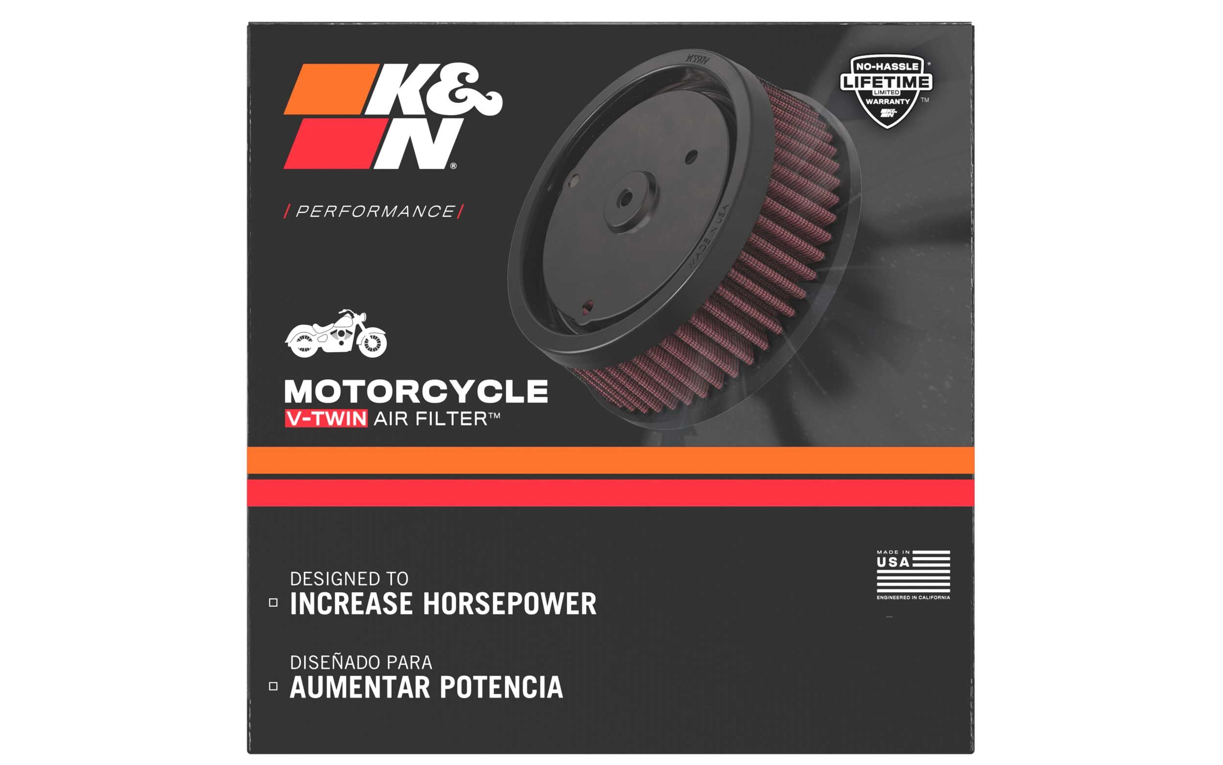 K&N Performance Replacement Air Filter - HD-1717