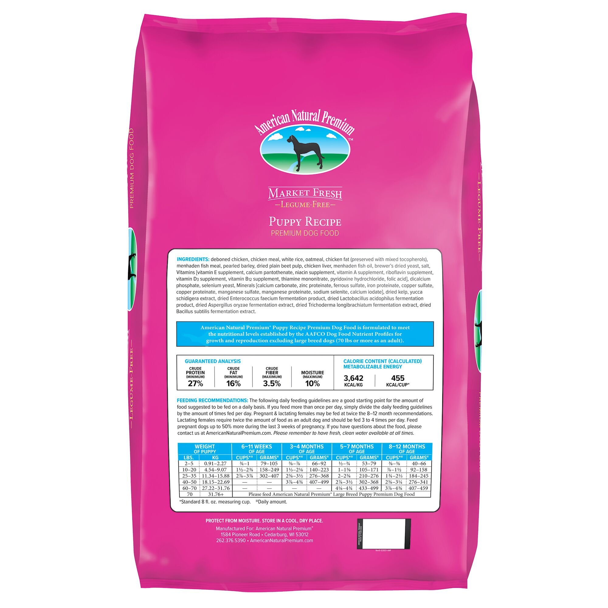 Puppy Recipe Premium Dog Food