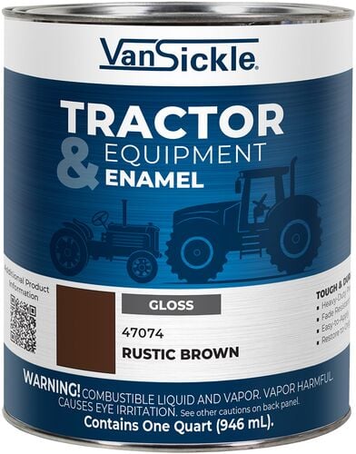 Tractor & Equipment Enamel in Gloss Rustic Brown - 1 Quart
