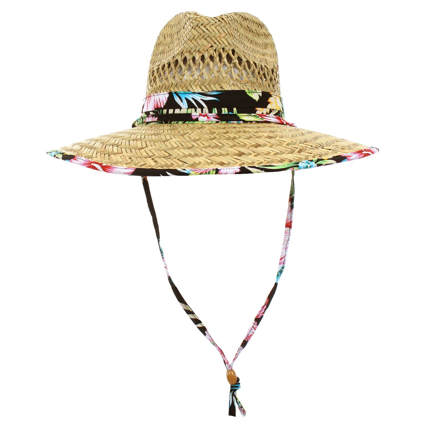 Keep It Trendy Hawaiian Seagrass Straw Tie Hat Natural display picture 2