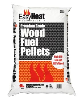 Premium Grade Wood Fuel Pellets - 40 Lbs