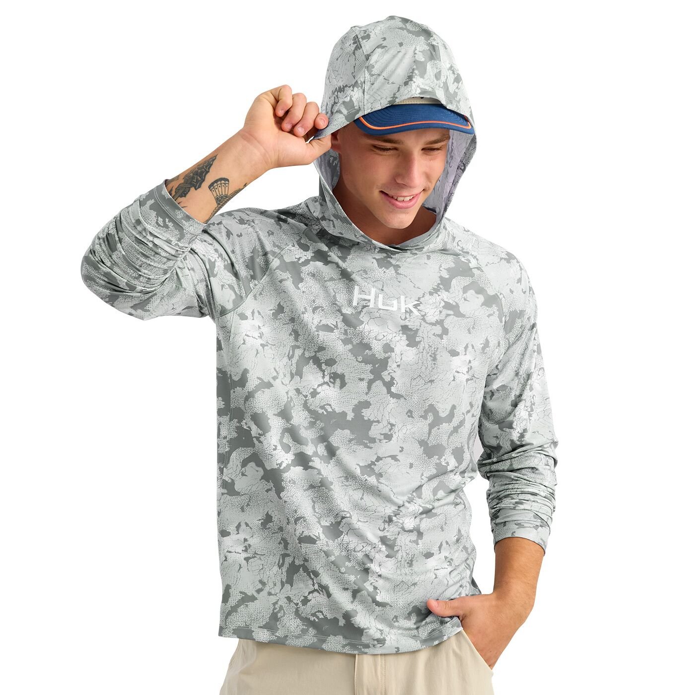 Men's Airweight KC Printed Hoodie