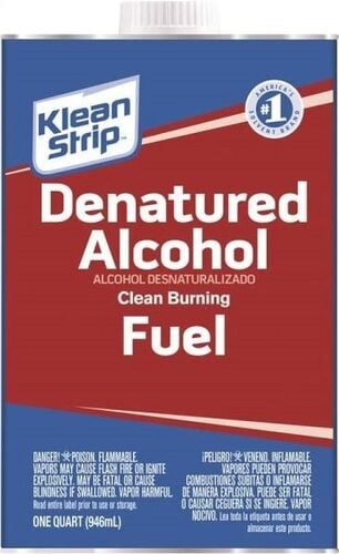 Denatured Alcohol Fuel - 1 Quart