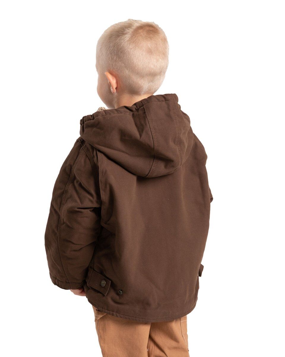 Toddler Sherpa-Lined Softstone Hooded Jacket