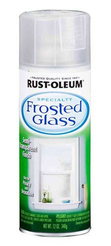 Specialty Frosted Glass Spray Paint
