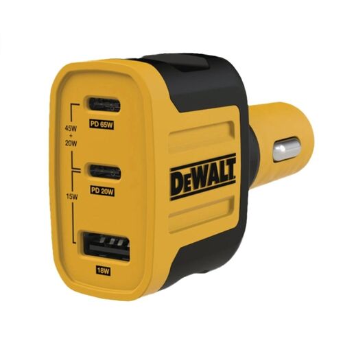 3-Port 65-Watt USB Car Charger