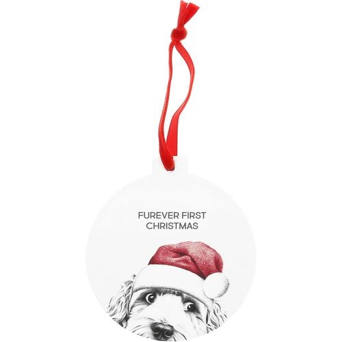 4" Furever Ceramic Ornament