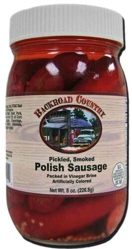 Pickled - Smoked Polish Sausage - 8 Oz