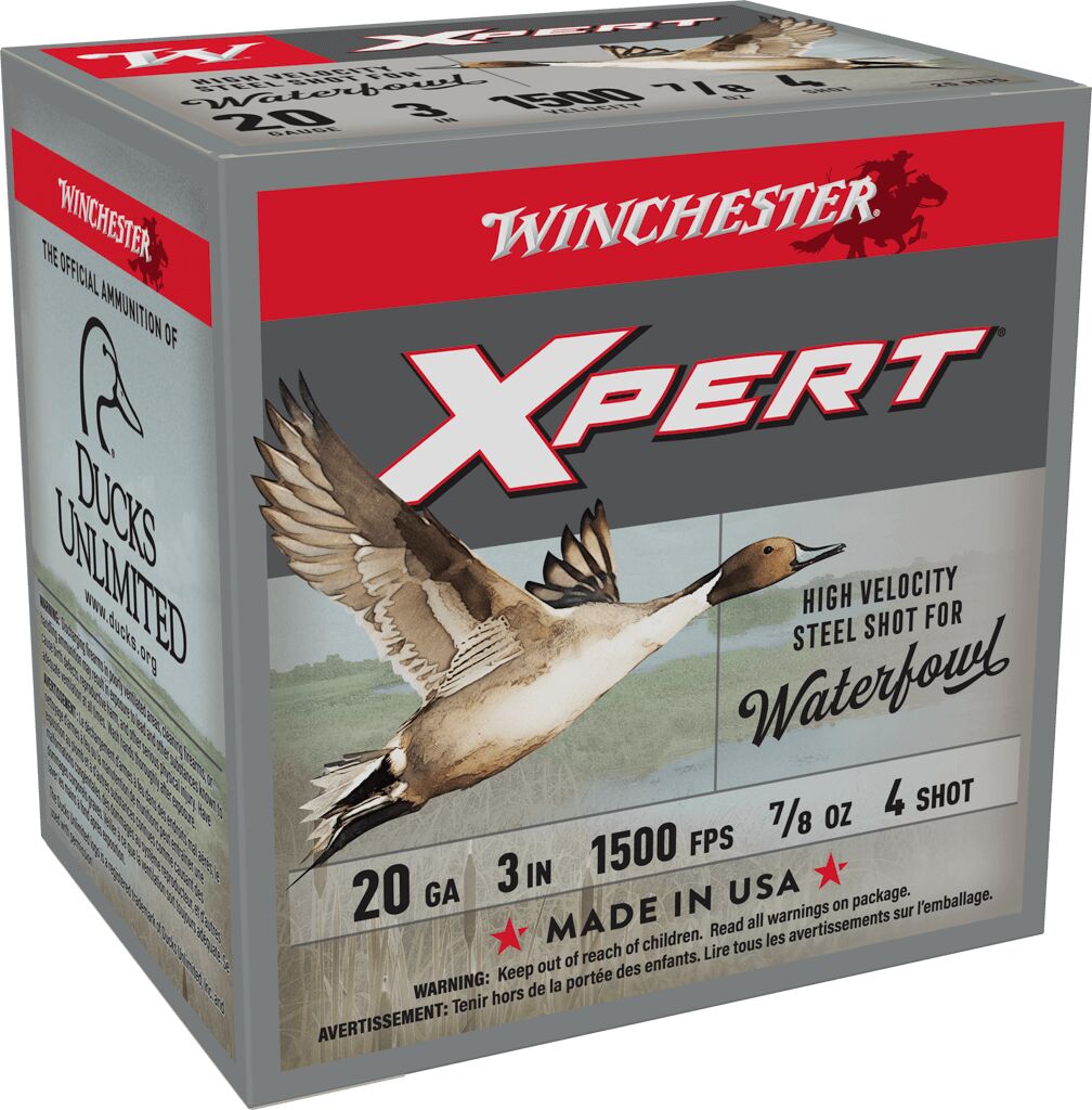 Winchester Super-X 20 Gauge 7/8 oz #4 Steel Shot 3